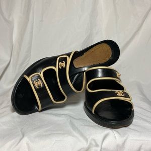 Vintage Chanel Mule Heels